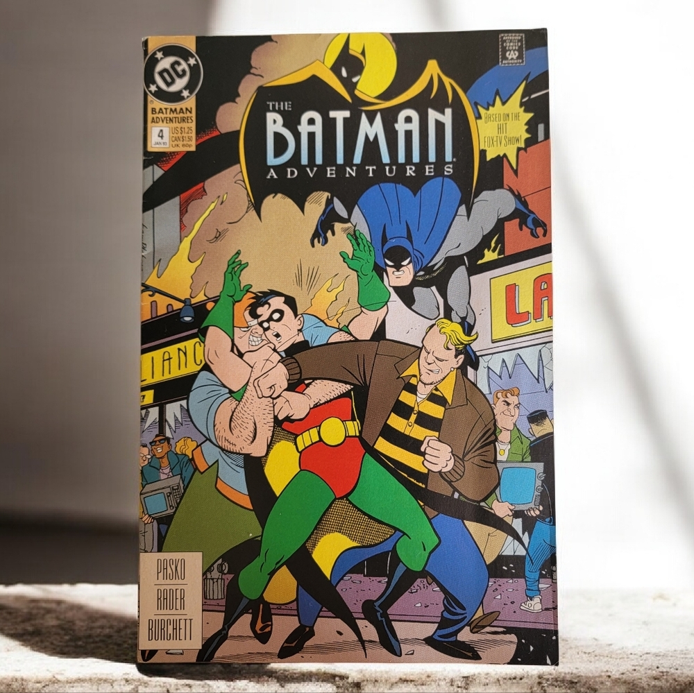 DC The Batman Adventures Comic Book 4# January 1993 Vintage Excellent Condition